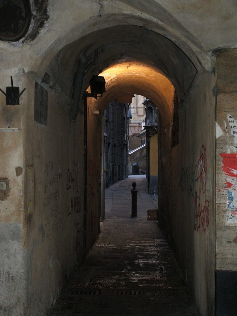 I caruggi di Genova - vicoli del centro storico