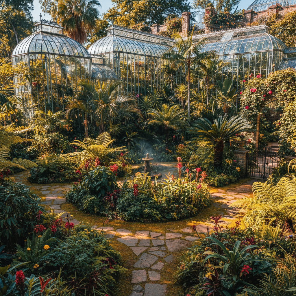 Le serre esotiche e il giardino botanico segreto