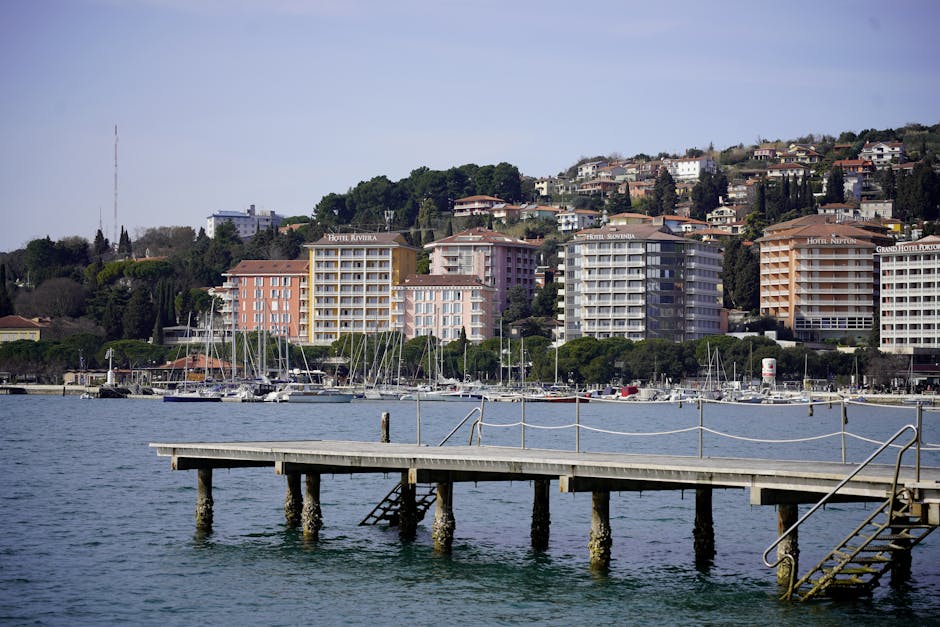 Il quartiere del lungomare e della vita moderna