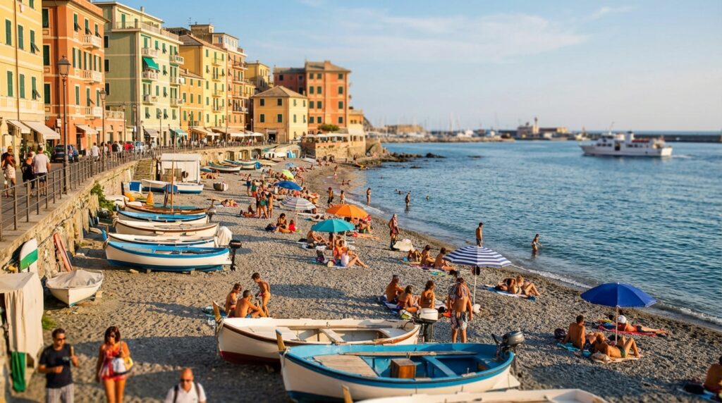 Sestri Ponente: Spiagge e Quartiere Autentico a Genova