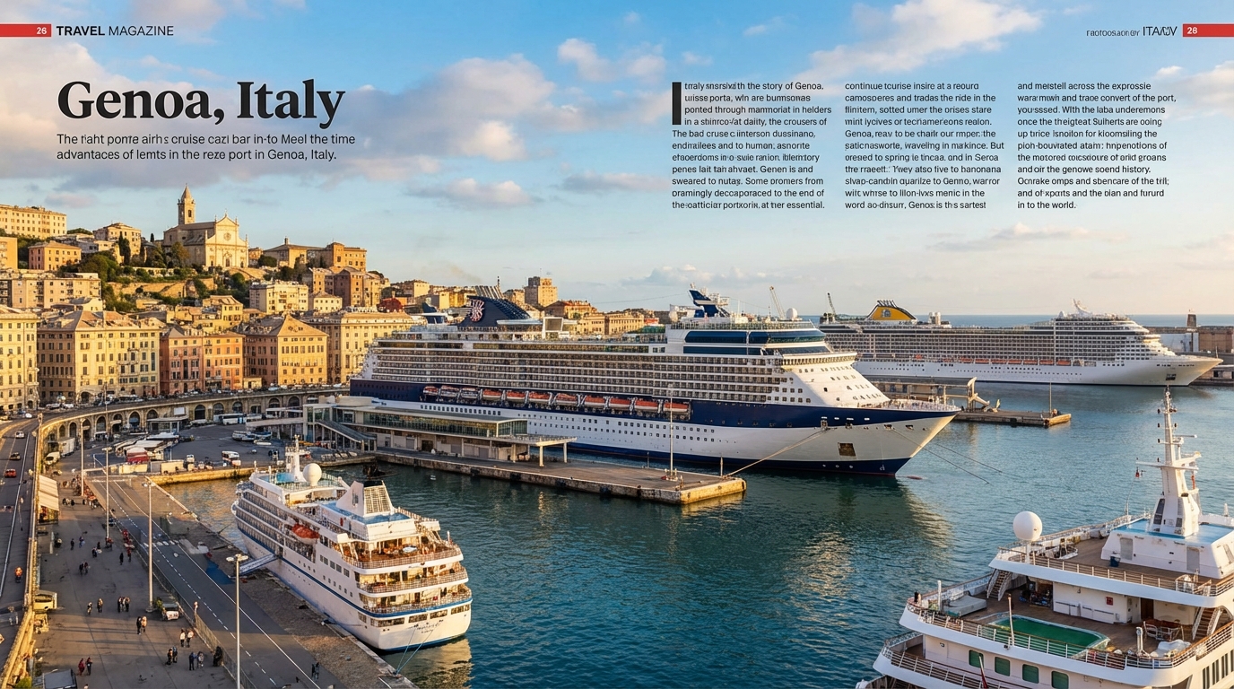 Turismo crocieristico a Genova: traffico in ripresa e nuove opportunità per gli affitti brevi