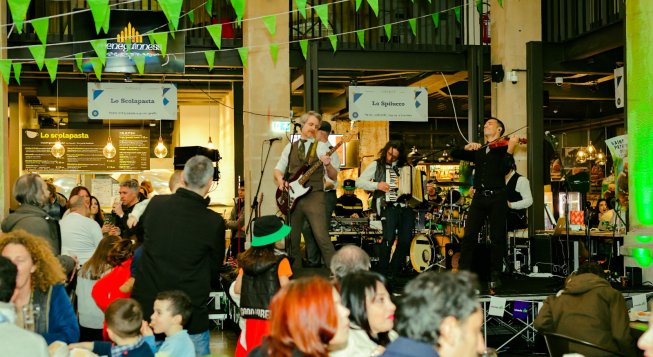 Celebrazioni irlandesi durante l'Ireland Week al MOG