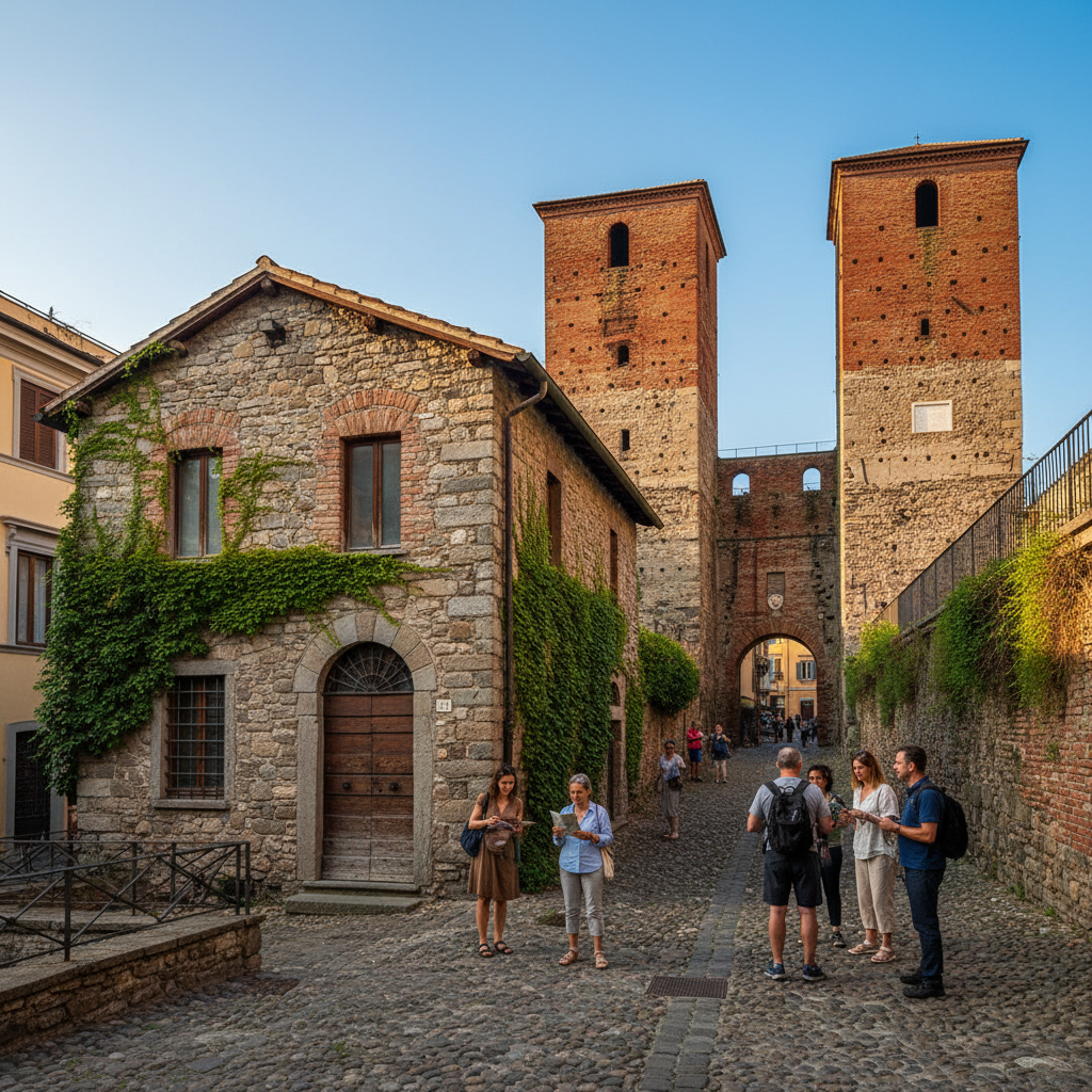 Casa di Cristoforo Colombo a Genova vicino a Porta Soprana