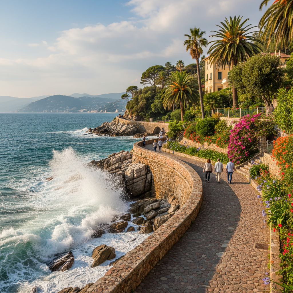 Nervi: Passeggiata, Parchi e Mare a Genova
