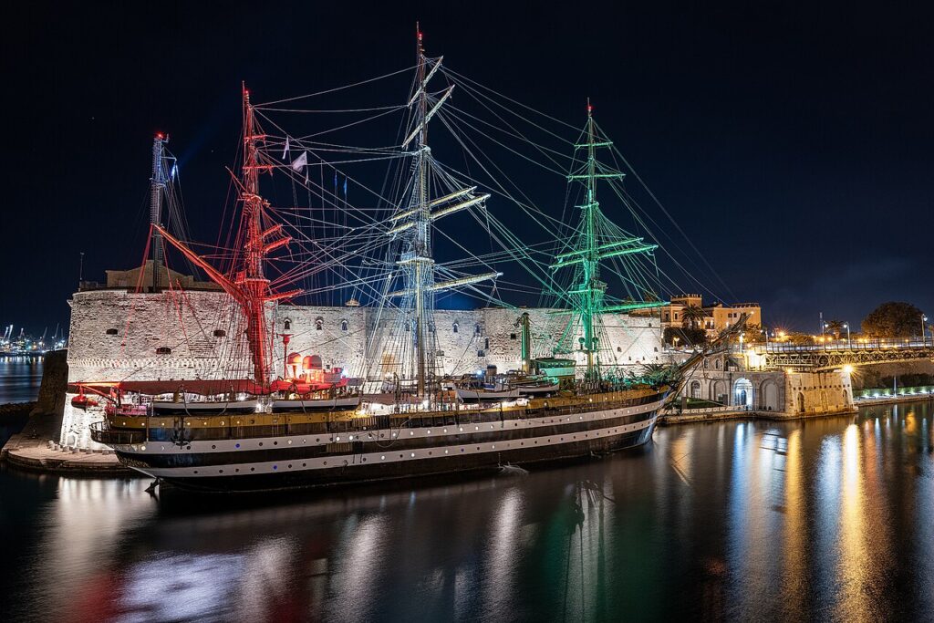 Amerigo Vespucci a Genova: la nave più bella del mondo