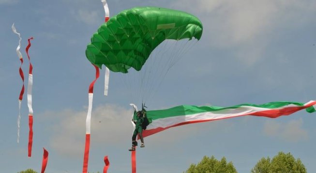 Lancio dei Paracadutisti Alpini
