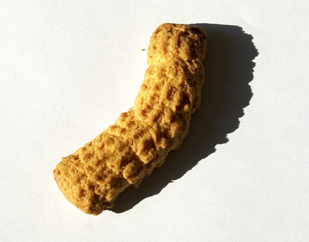 The traditional Krumiri cookies of Casale Monferrato