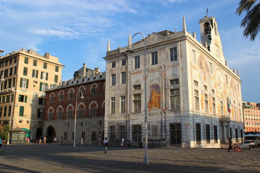 Palazzo San Giorgio in Piazza Caricamento a Genova