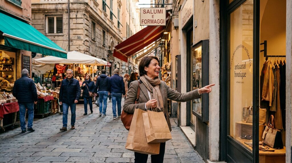 I Love Shopping in Genoa